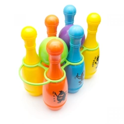 Fun Bowling Set Duet with 6 Pins and 2 Balls KNOBA 1/4