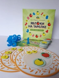 Educational Game "Apples on a Plate" for Kids Aged 4-6