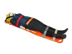 Spinal Immobilization Board with Head Fixator and Strapping System (Set)