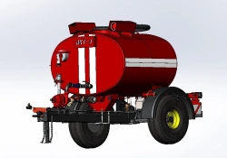 Agricultural Fire Tractor Semi-Trailer Tank LKT-3P