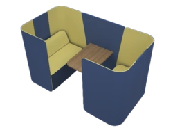 Mobile Office ETNA 1.3 - Two-Sided Stationary Module