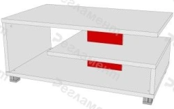 Adjustable Coffee Table MK V1 400-1200x400-1200x350-650mm