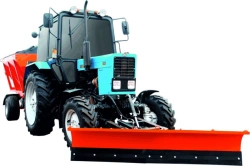 Snow Plow for Road and Street Clearing "Tomez-2500TR