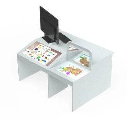 Interactive Speech Therapy Table Logo Sand