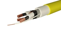 High Voltage Flexible Power Cable with Copper Conductors, 6 kV, KGpE-HL