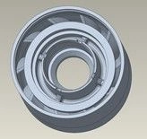 Support Apparatus, Body D3550N, Shaft 0.87 inch, Type ARZ, Ni-Resist