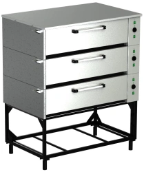 Electric Baking and Cooking Cabinet with Steam Humidification System, Model EShP-3s (u)