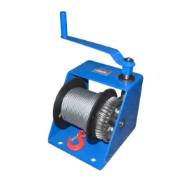 Manual Worm Gear Winch LRo2 1.0-40.0 for Lifting and Moving Loads