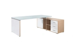 Wooden Office Desk for Administrative Spaces, Art. 150(ST)