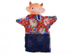 Cute Hand Puppet Toy "Bull