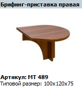 Master Briefing Right Extension MT 489