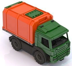 Detailed Toy Van for Urban Services - Educational Model