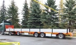 Low-bed Four-axle Semi-Trailers 994214 (Modifications 994214-00 to 994214-08)