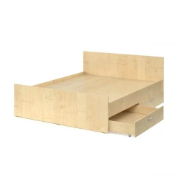 Double Bed with Drawers, Model: DKB-001