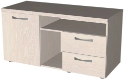 Multifunctional Office Cabinet 1200x450x650mm with Adjustable Feet