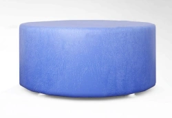 Round Soft Pouf for Relaxation, Model 10302