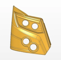 Right Headlight Panel for LiAZ 5292 - LK 5292-5301550