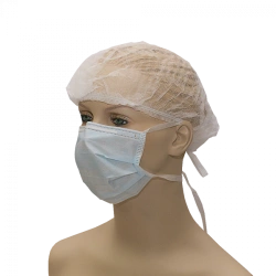 Non-Sterile Medical Mask "HEKSA" - Two-Layer, Blue