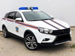 Emergency Response Vehicle LV00, Model LVS00G, Category M1 based on LADA GF, Model GFK110