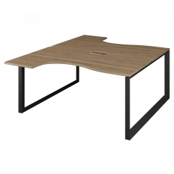 Ergonomic Double Bench for 2 Workstations NTMP.O.B2-060
