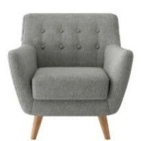 High-Durability Chair with Wooden Legs 800*850*850 mm