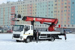 Aerial Work Platform TR328 on KAMAZ 43082-H5 Chassis