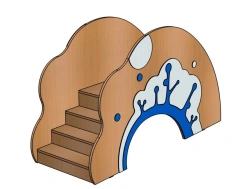 Playground Slide "Fun" for Preschool Use M104