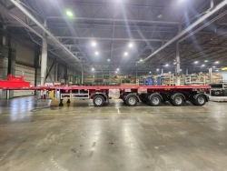 Sliding Semi-Trailer MANAC 5V0D4H with KAMA Tires 285/70R19.5