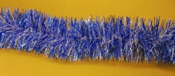 5-Layer Tinsel Decoration, 1.8M, Blue