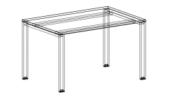 Metal Office Desk for Professional Tasks