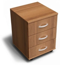 Mobile Cabinet Referent with 22mm Top and PVC Edging