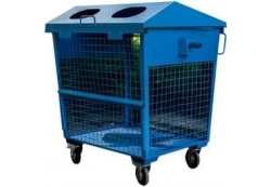 Metal Waste Collection Container for Solid Waste (Model MK0.8-S160)