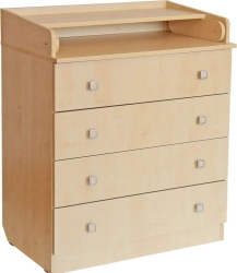 Children's Natural Dresser Polini Kids Simple 1580