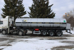 Carbon Dioxide Semi-Trailer Tank PПЦТУ-3, Model 96833-0000010-06