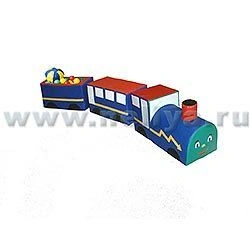 Nellia Toy Train Set - Locomotive and Carriages
