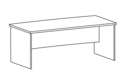 Wooden Office Desk, Model SPD-01