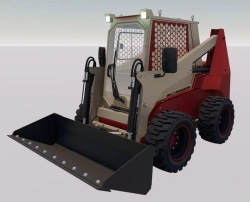 PM-1000 Compact Loader with Articulated Steering