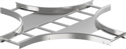 LESTA 55x400mm Cross Connector CKR05-4-055-400 for Cable Trays