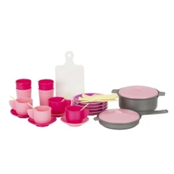 Kids Kitchen Play Set with Backpack 39 Pieces