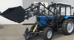 Universal Agricultural Loader for Various Cargoes, Model PKU-0.8 Modification PKU-0.8-0