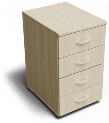 Side Cabinet with Top 22mm MDF, PVC Edge Banding