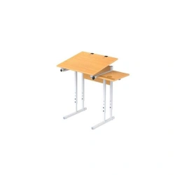 Adjustable Drawing and Drafting Student Desk