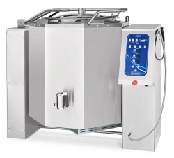 Electric Cooking Kettle with Drain Valve KPEM-350-OM2