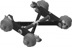 Axial Unit with Balancer 311.19.08.00.000B and Wheel Assembly 311.19.05.00.000A