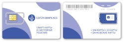 Smart Contact Card with Integrated Chip Module ECPC206