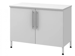 Wall-Mounted Table on Metal Support Column 1200 PTDL