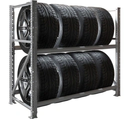 MS PRO Static Rack for Storing 8 Wheels 1200x1353x606