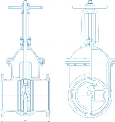 Ductile Iron Parallel Gate Valve DN 300