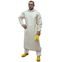 Protective PVC Apron-Robe for Food Industry (K80 Sh50)