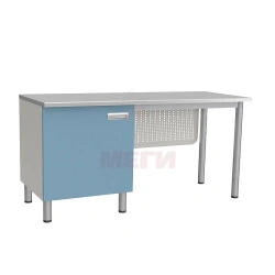 Laboratory Workbench with Cabinet and Shelf SL-05-MSK (SL-05-102)